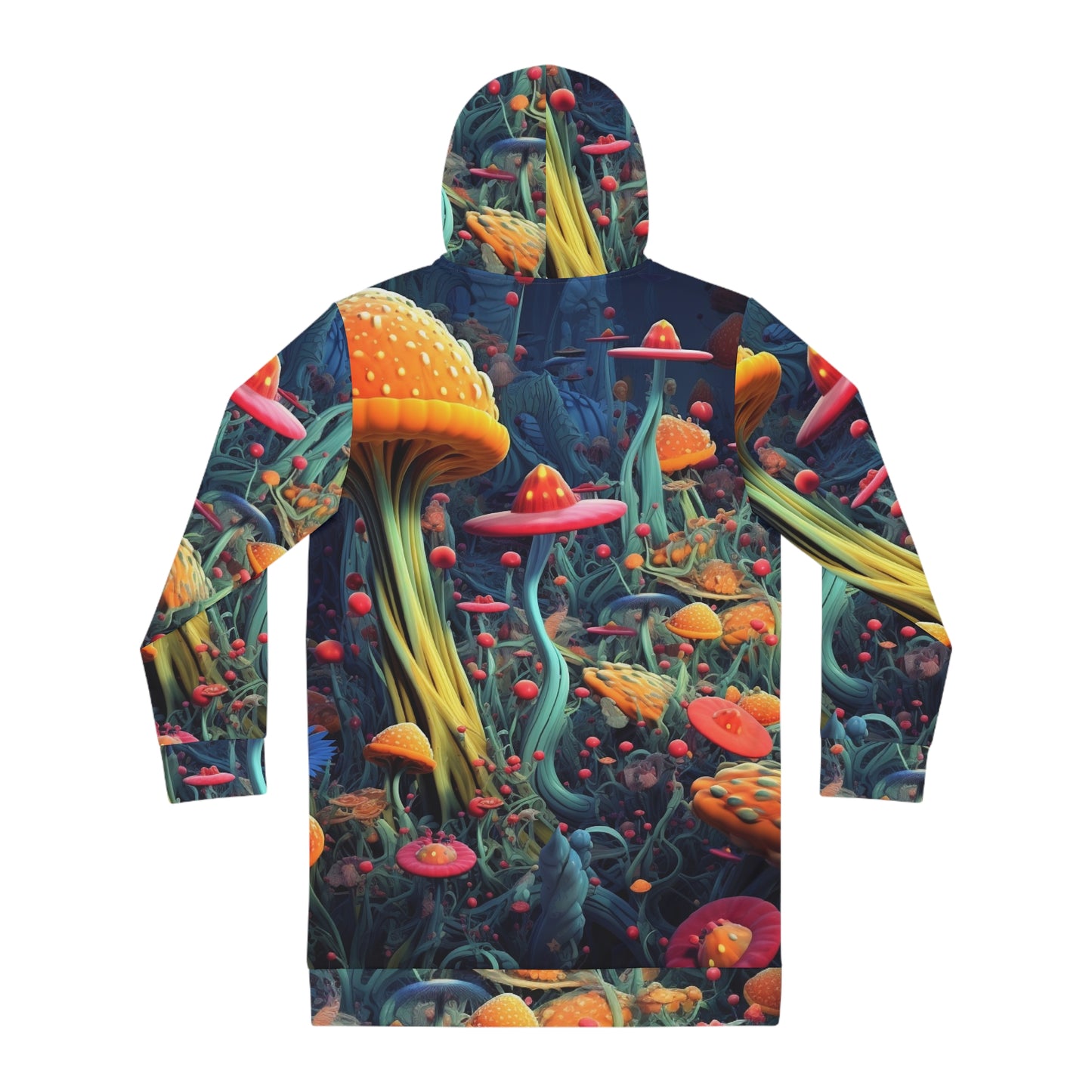 Alien Garden #3 Hoodie Dress