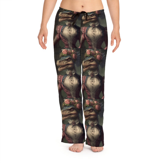 Dapper Dinos Women's Pajama Pants