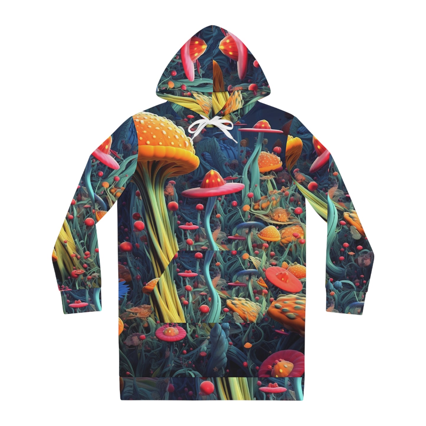 Alien Garden #3 Hoodie Dress