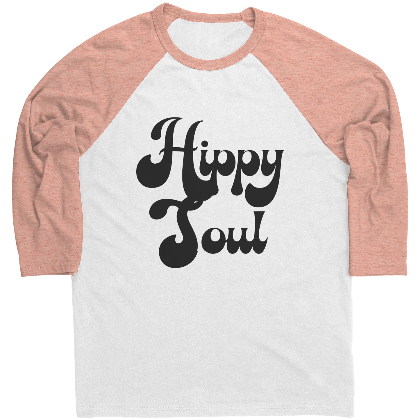 Hippy Soul (Simple) 3/4 Raglan Tee