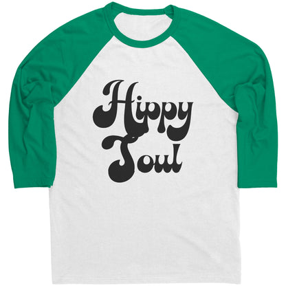 Hippy Soul (Simple) 3/4 Raglan Tee