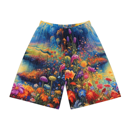 Forest Flowers #1 Men's Sports Shorts