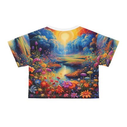 Forest Flowers #1 Crop Tee