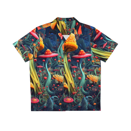 Alien Garden #3 Hawaiian Shirt