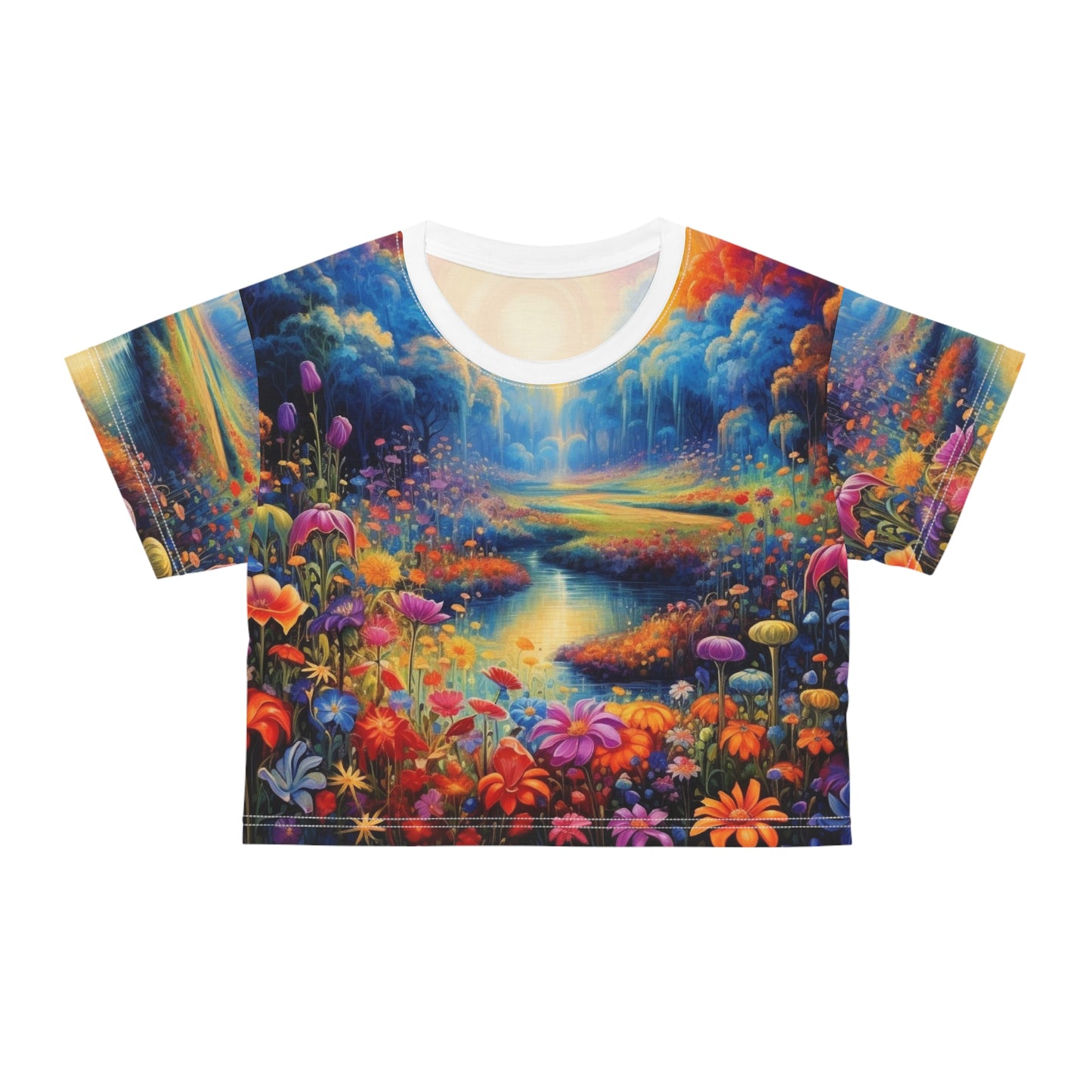 Forest Flowers #1 Crop Tee