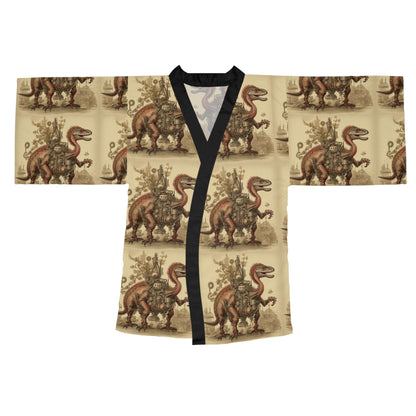 Steam Punk Dinosaur Kimono Robe