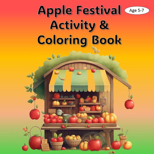 Apple Festival Activity Book (Ages 5-7)