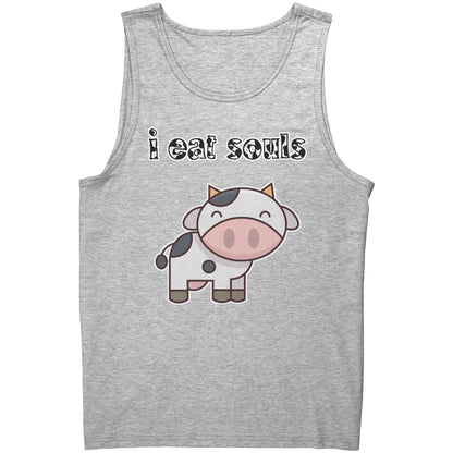 I Eat Souls Cow Men's Tank