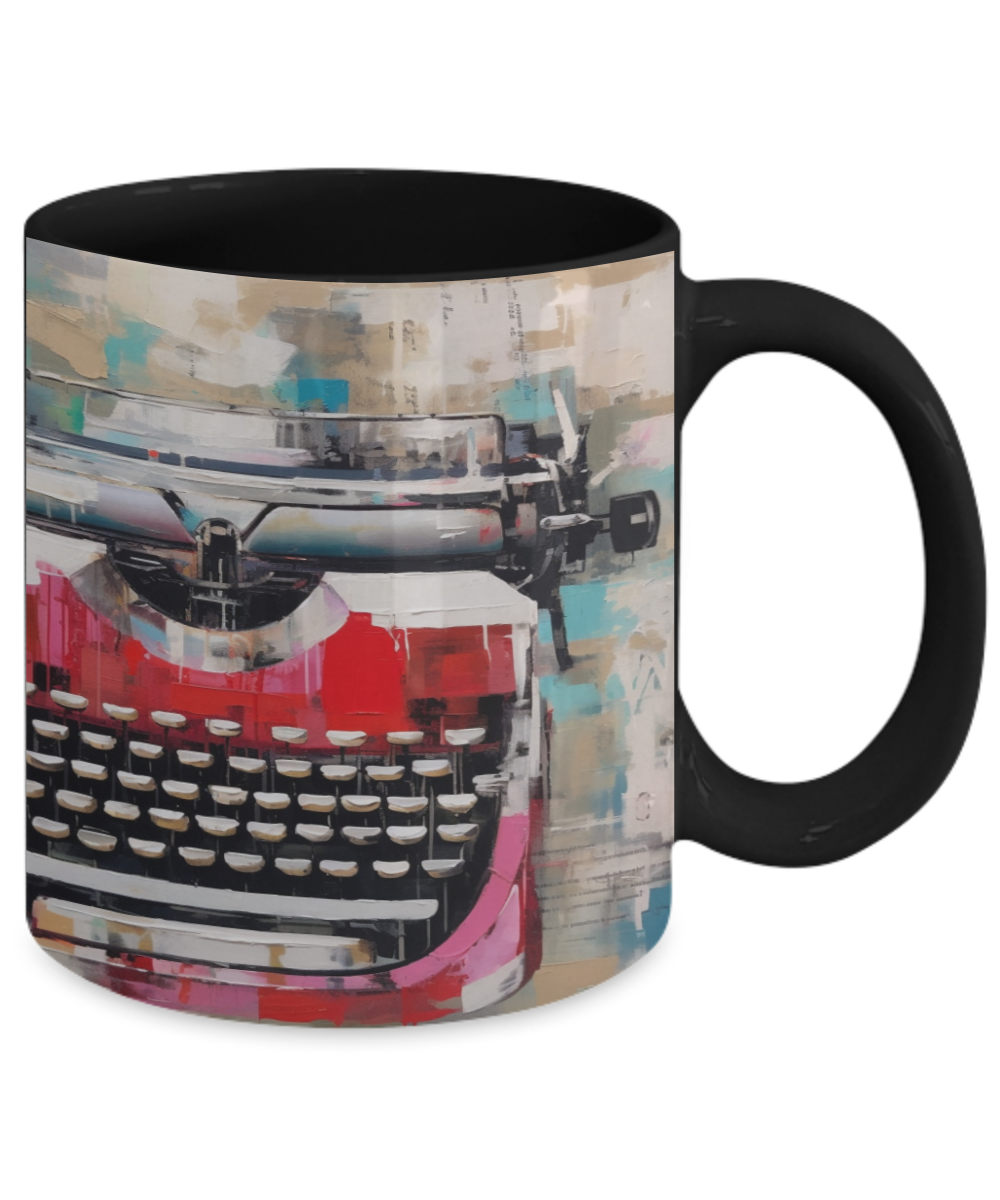 Typewriter #4 Ceramic Mug