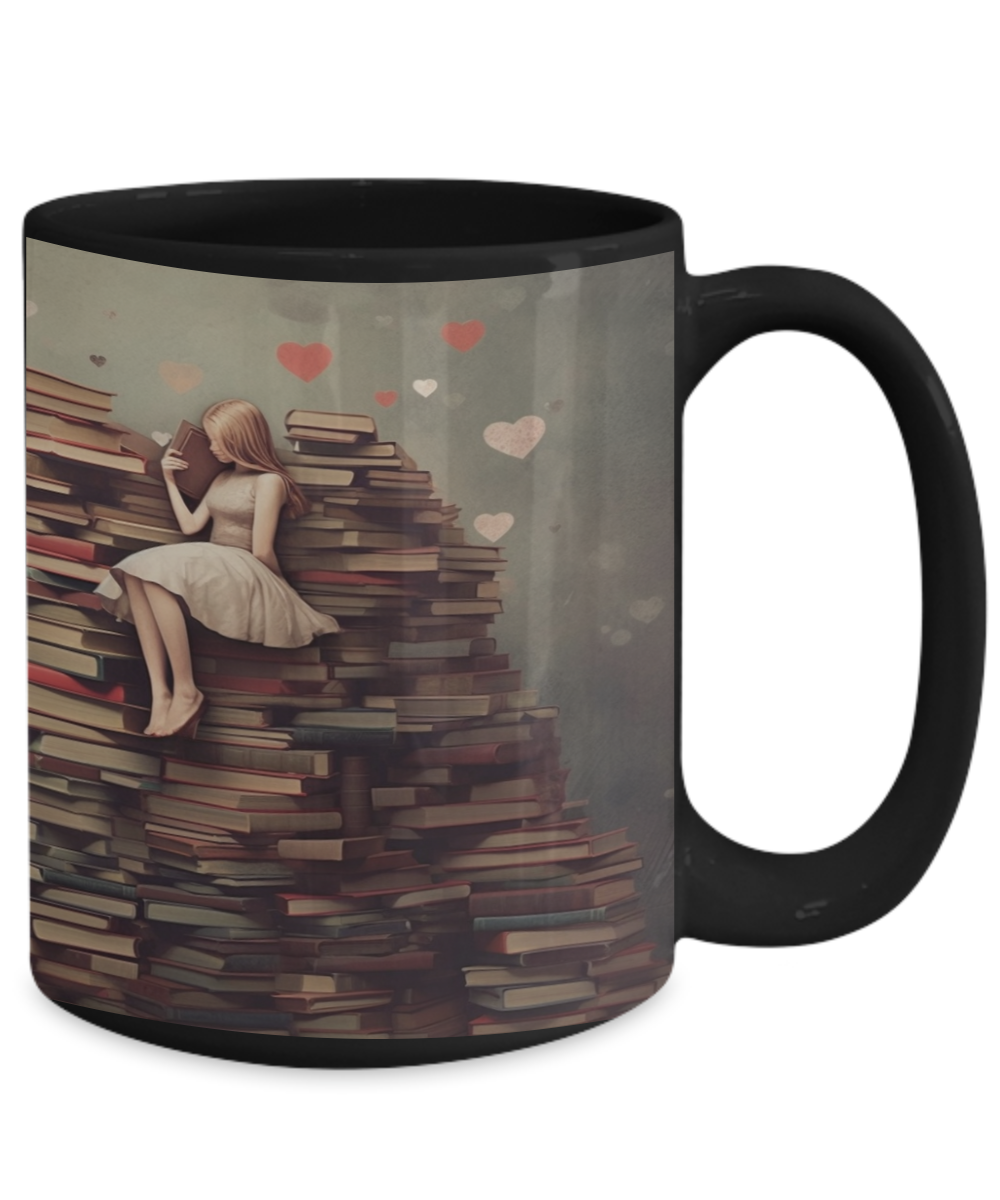 Book Love #2 Ceramic Mug