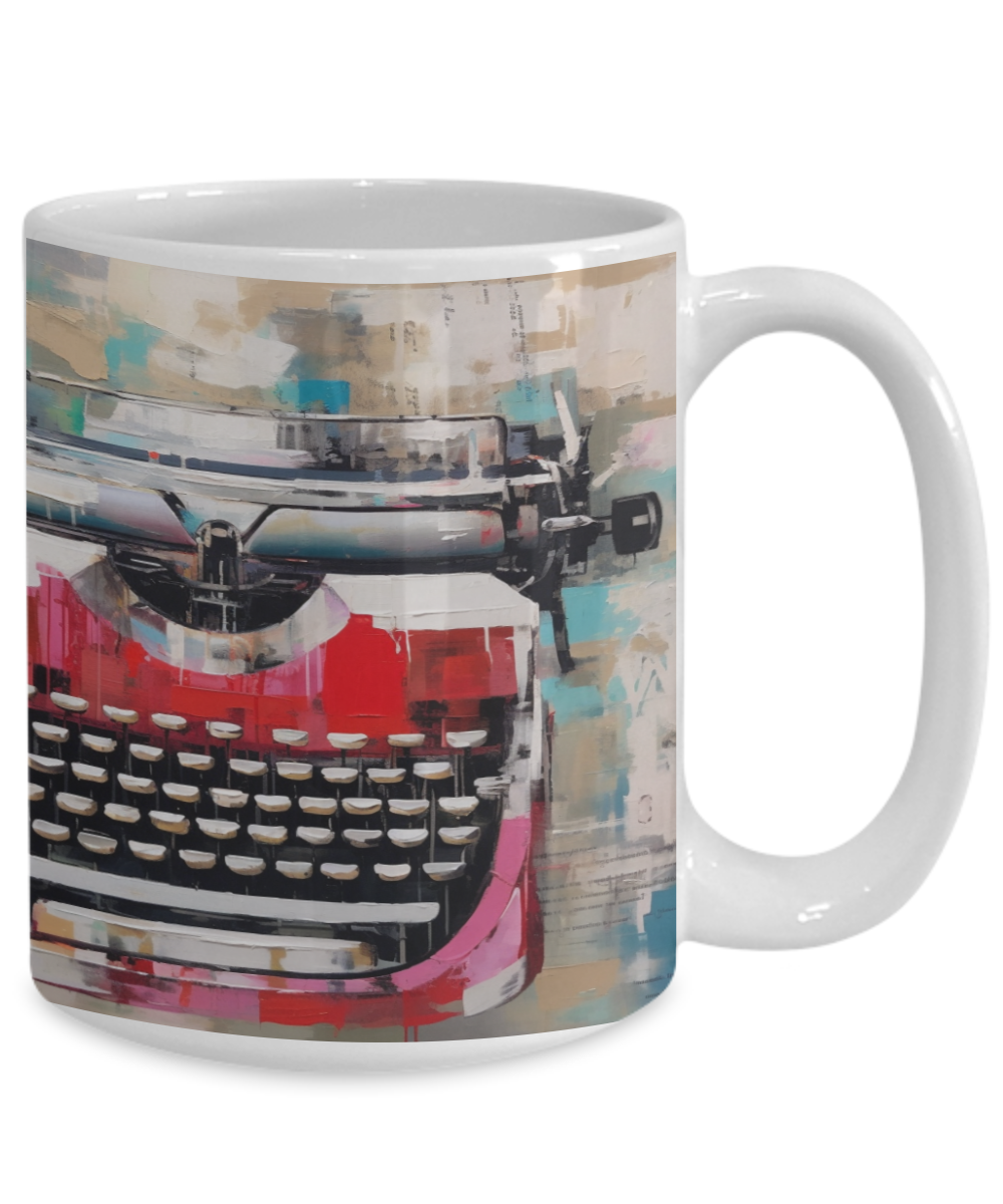 Typewriter #4 Ceramic Mug