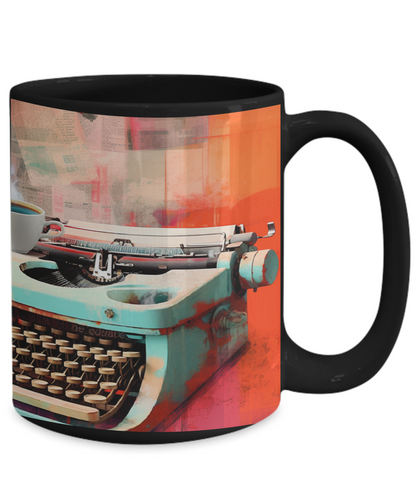 Typewriter #3 Ceramic Mug