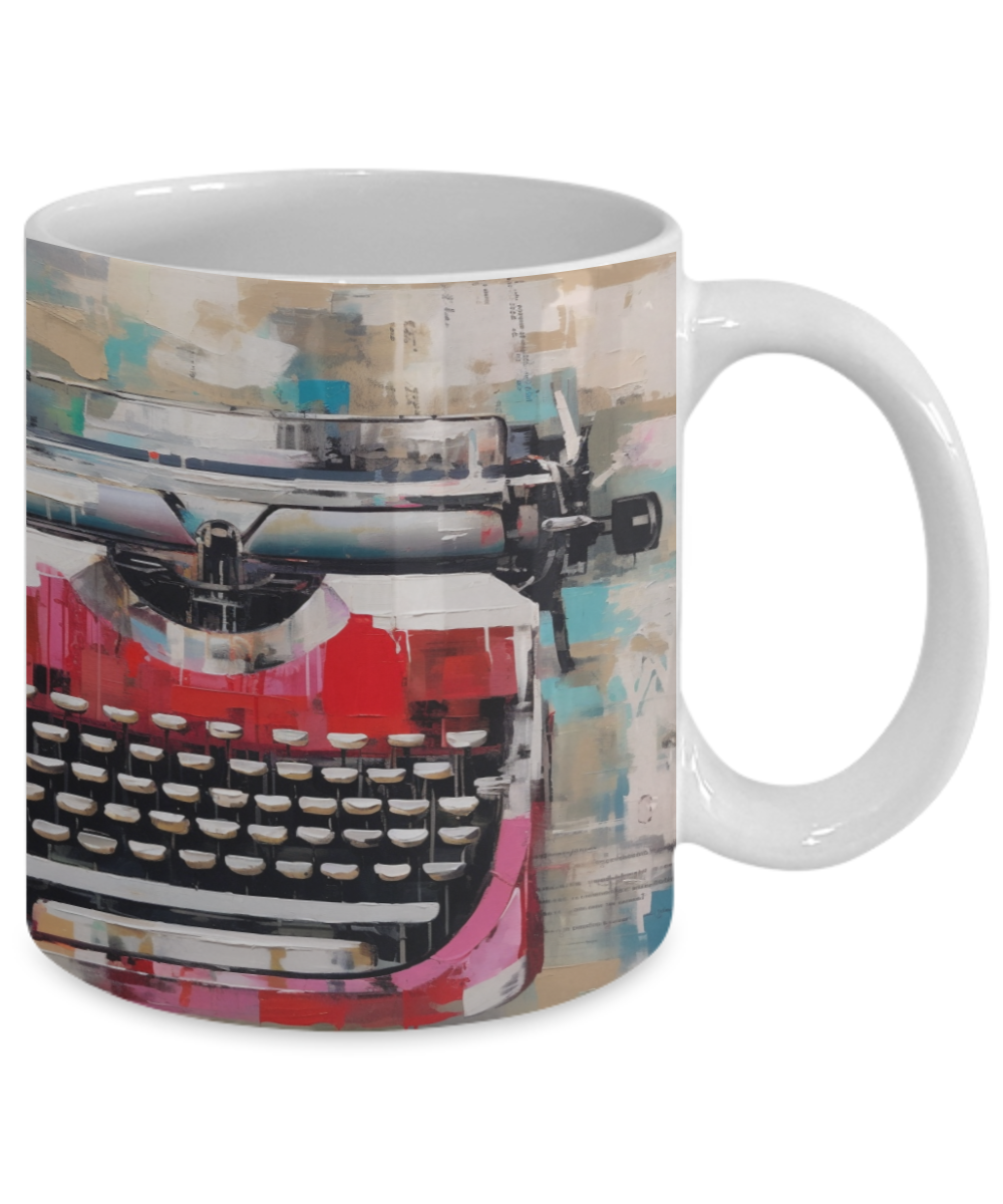 Typewriter #4 Ceramic Mug