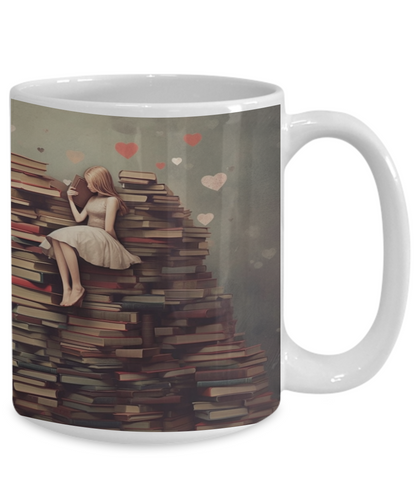 Book Love #2 Ceramic Mug