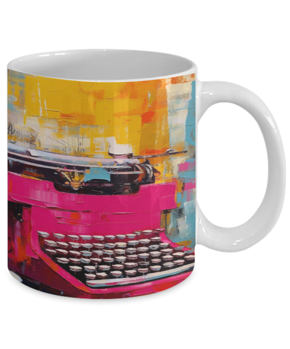 Typewriter #2 Ceramic Mug