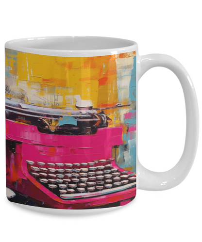 Typewriter #2 Ceramic Mug