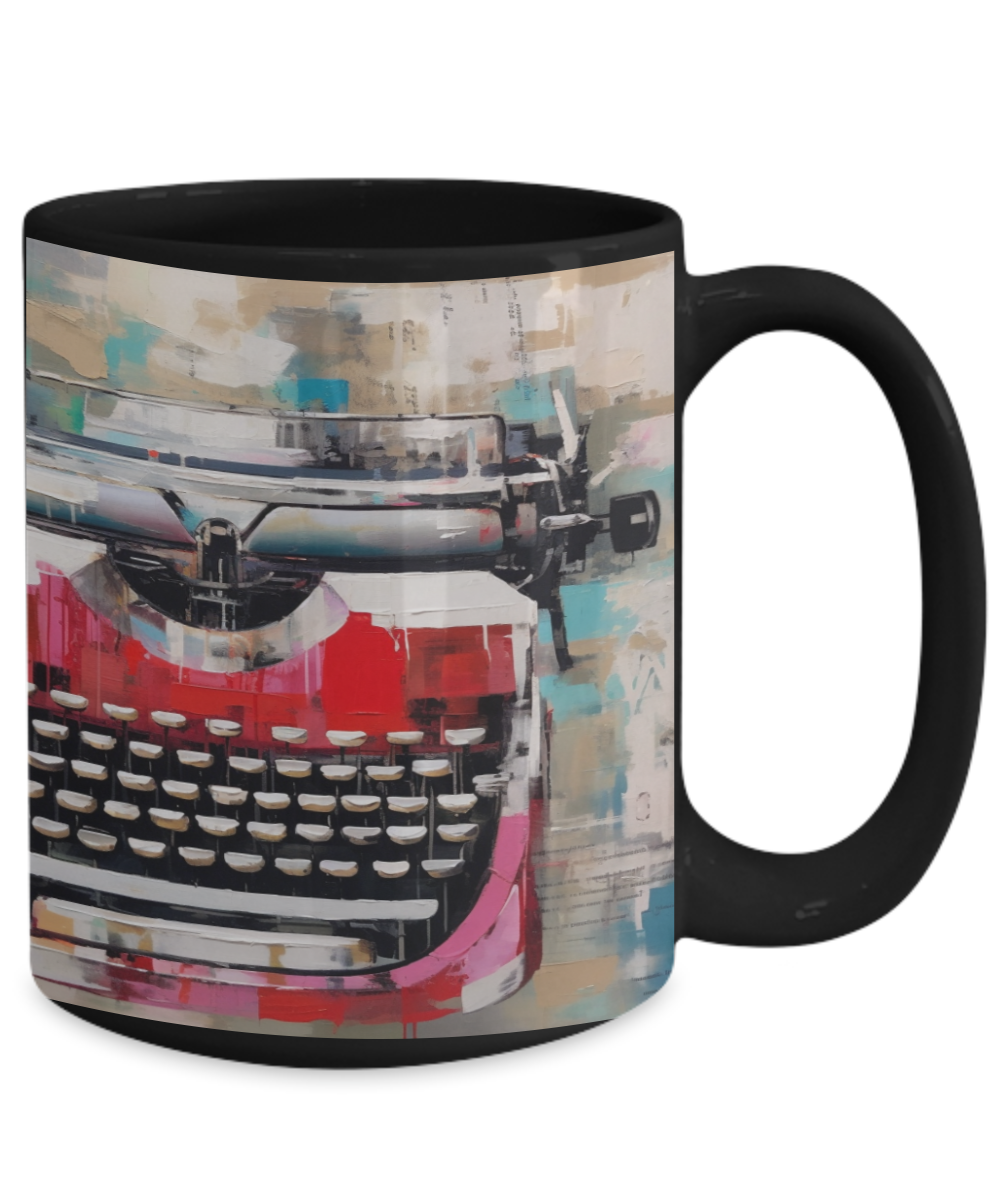 Typewriter #4 Ceramic Mug