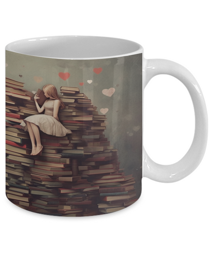 Book Love #2 Ceramic Mug