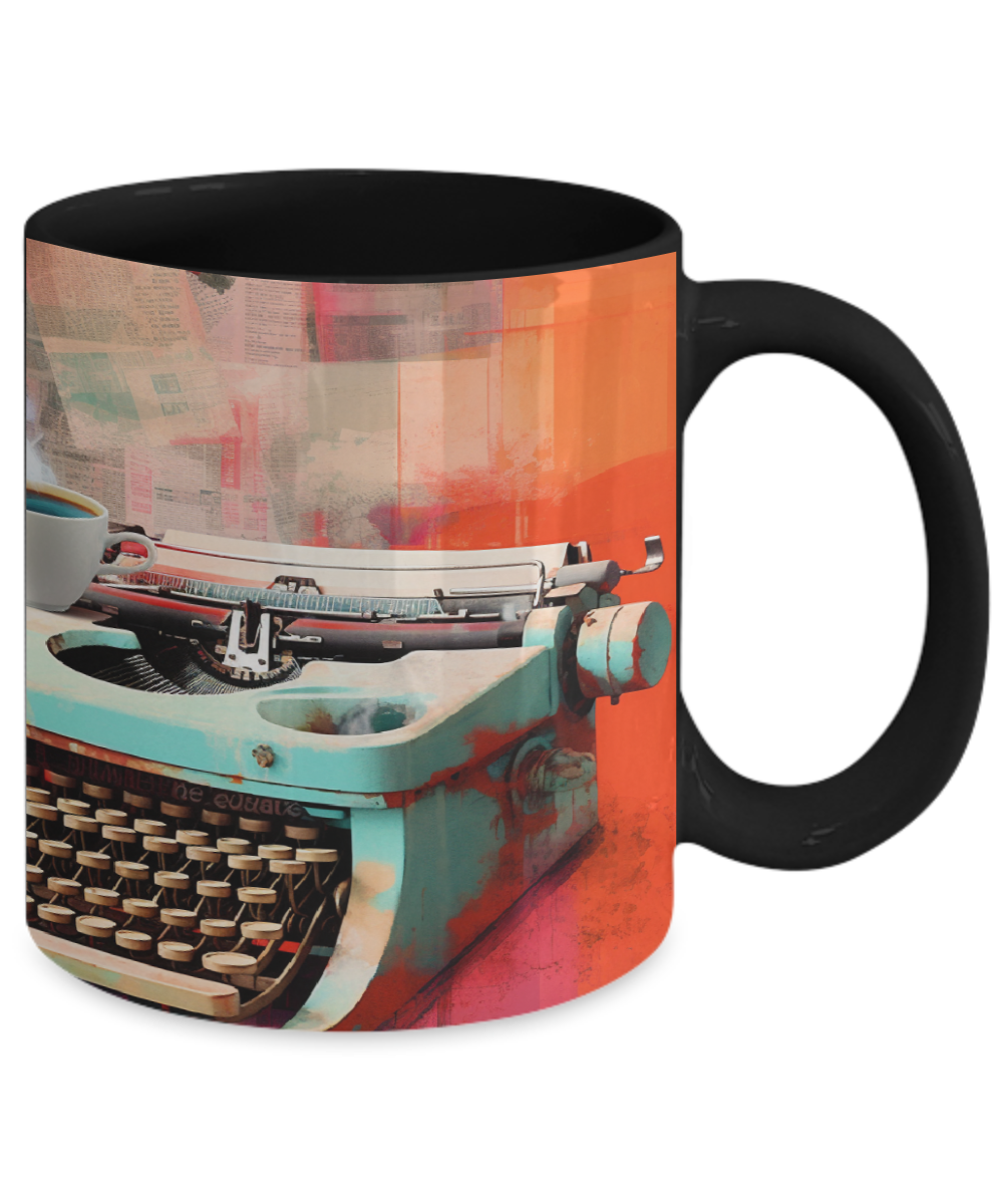 Typewriter #3 Ceramic Mug