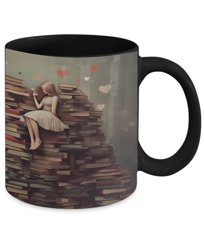 Book Love #2 Ceramic Mug