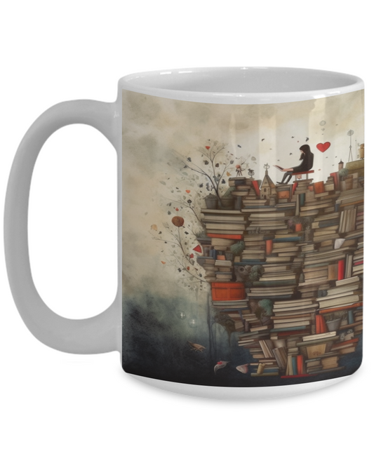 Book Love #3 Ceramic Mug