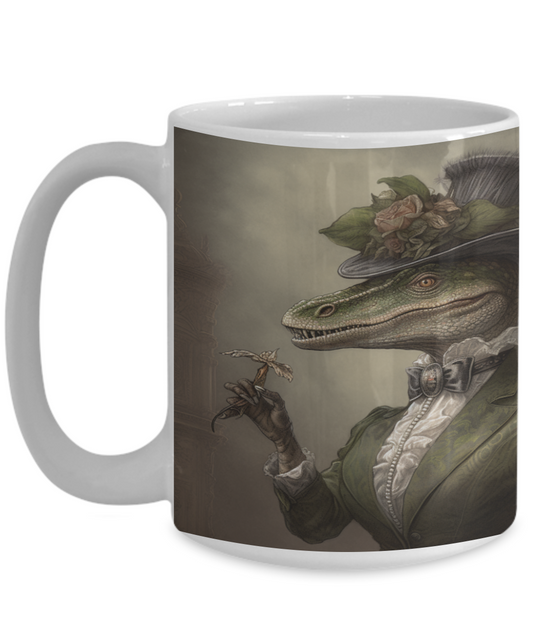 Dapper Dino Ladies #2 Ceramic Mug