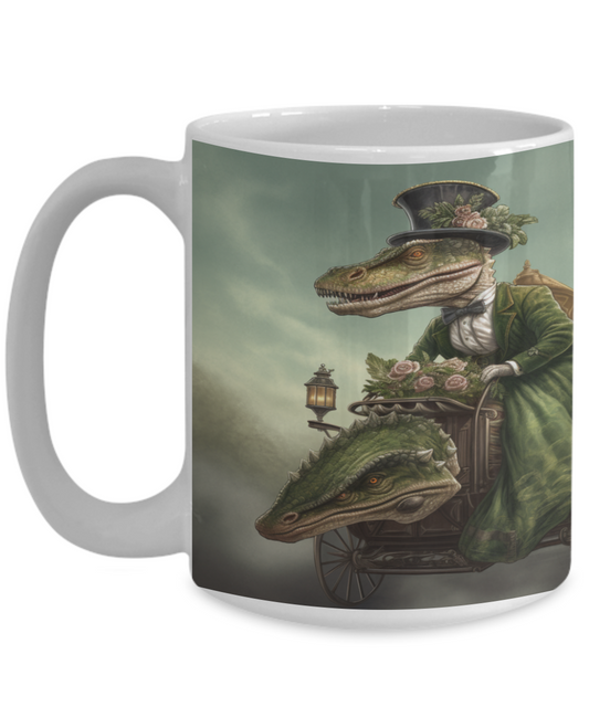 Dapper Dino Gentlemen #1 Ceramic Mug