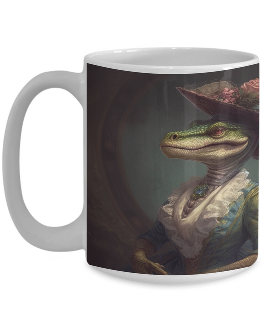 Dapper Dino Ladies #4 Ceramic Mug