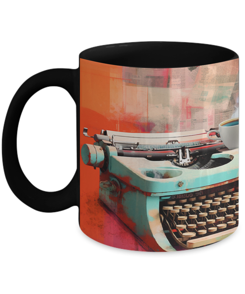 Typewriter #3 Ceramic Mug