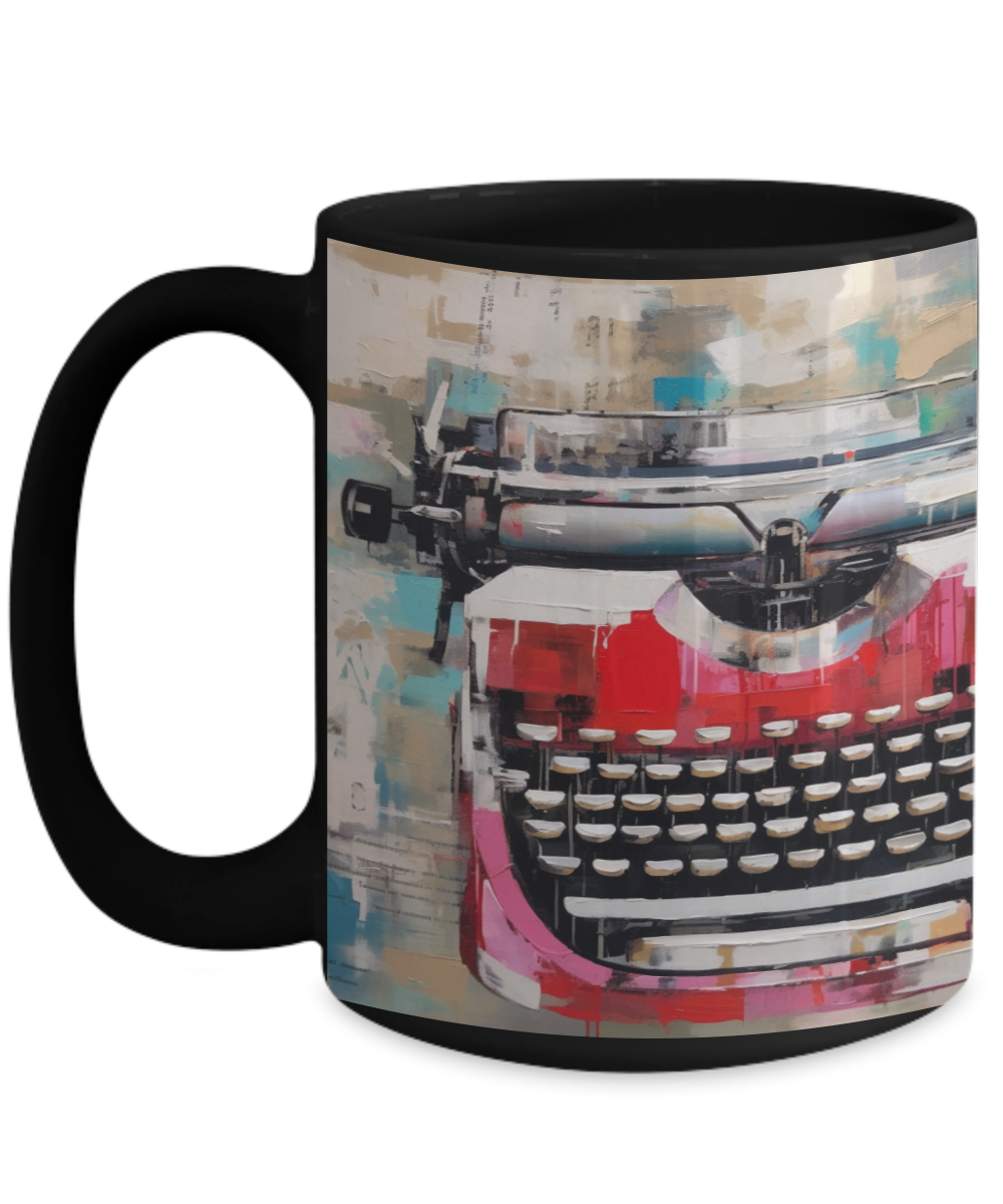 Typewriter #4 Ceramic Mug