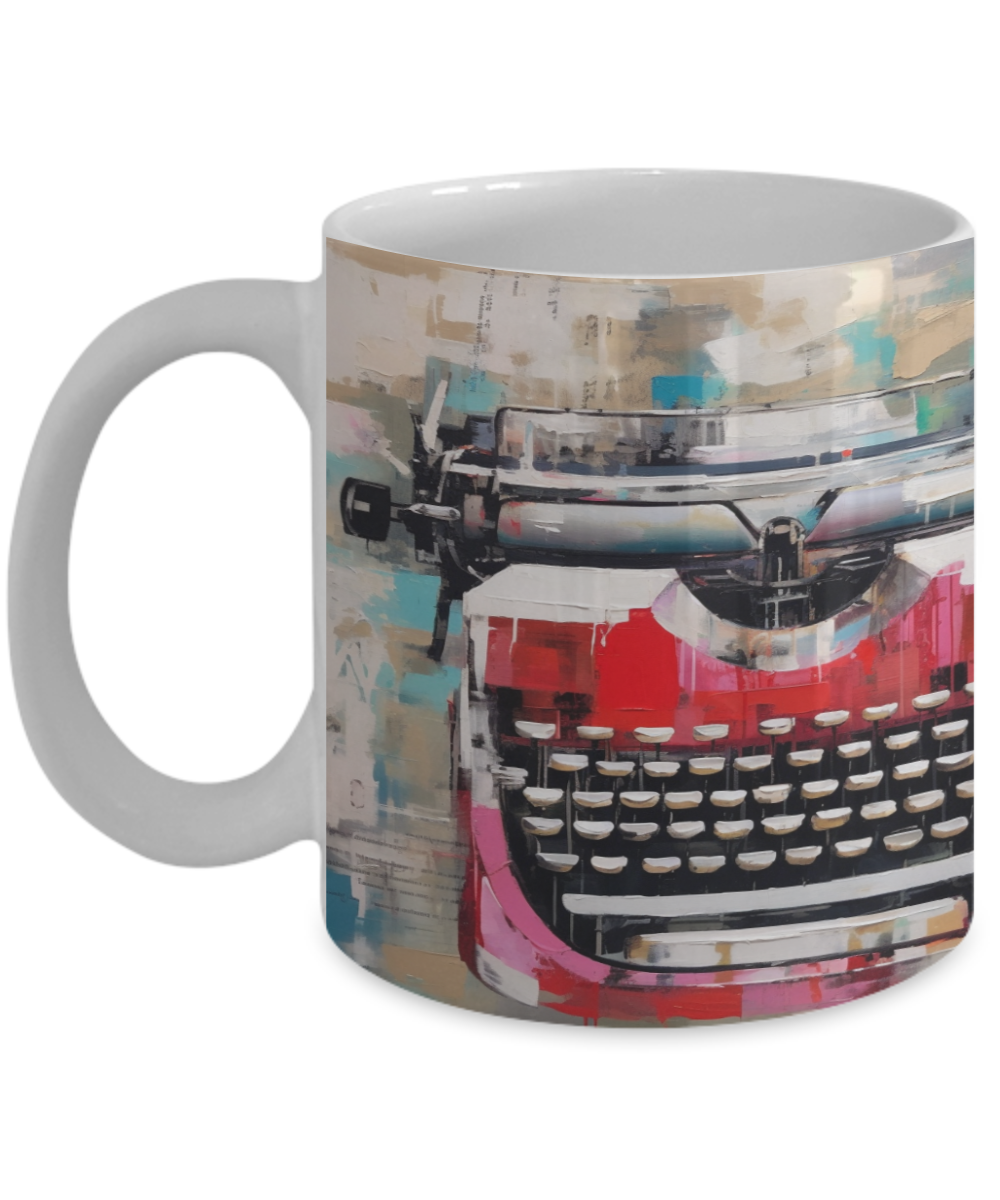 Typewriter #4 Ceramic Mug