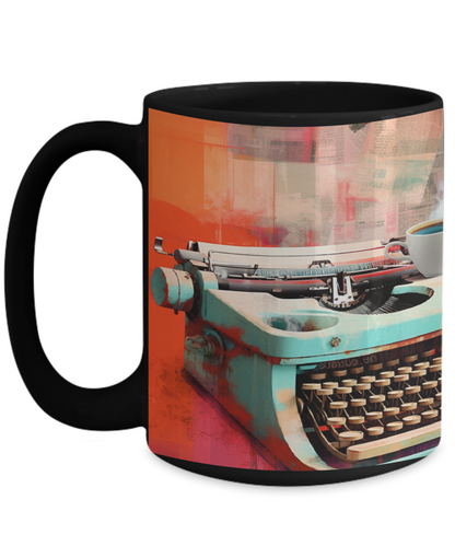 Typewriter #3 Ceramic Mug