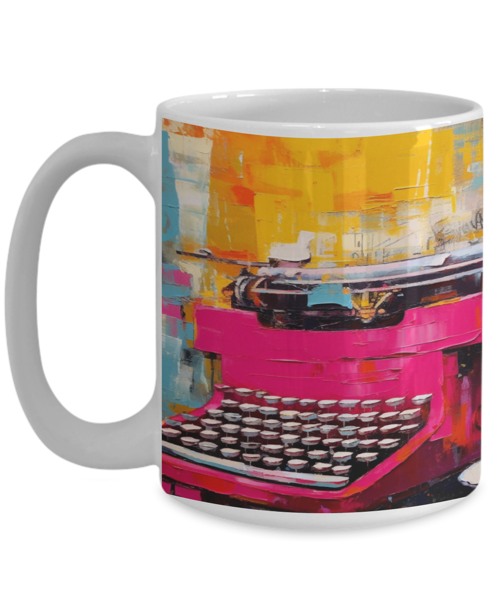 Typewriter #2 Ceramic Mug