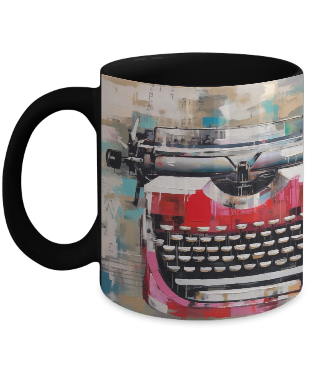 Typewriter #4 Ceramic Mug