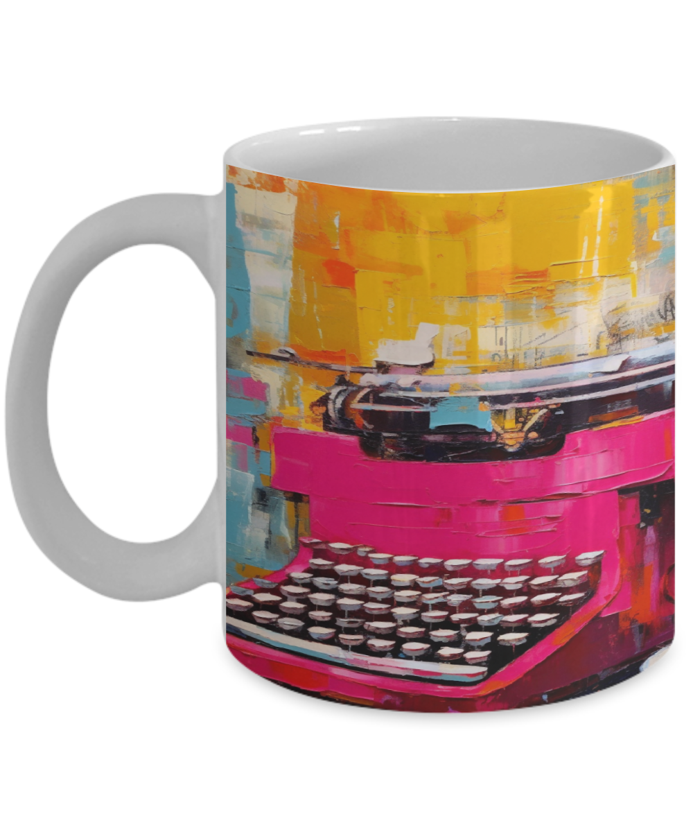 Typewriter #2 Ceramic Mug