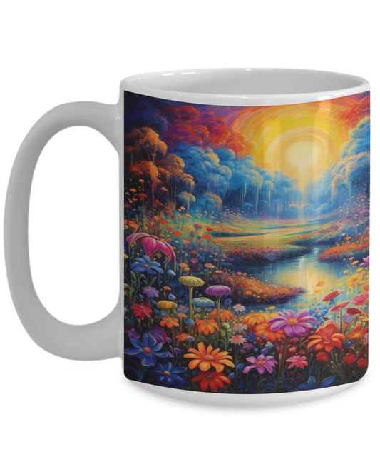 Forest Flowers #1 Ceramic Mug