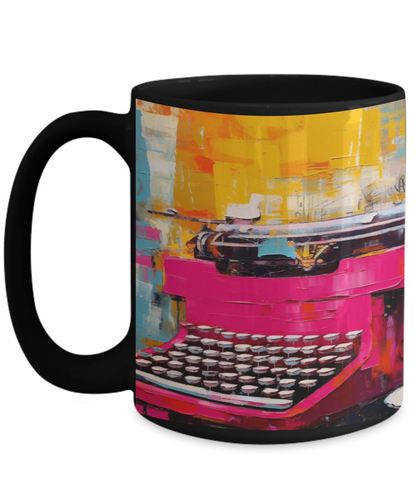 Typewriter #2 Ceramic Mug