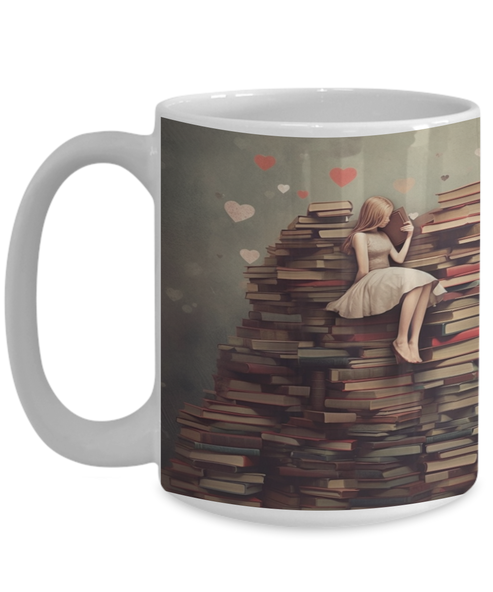 Book Love #2 Ceramic Mug