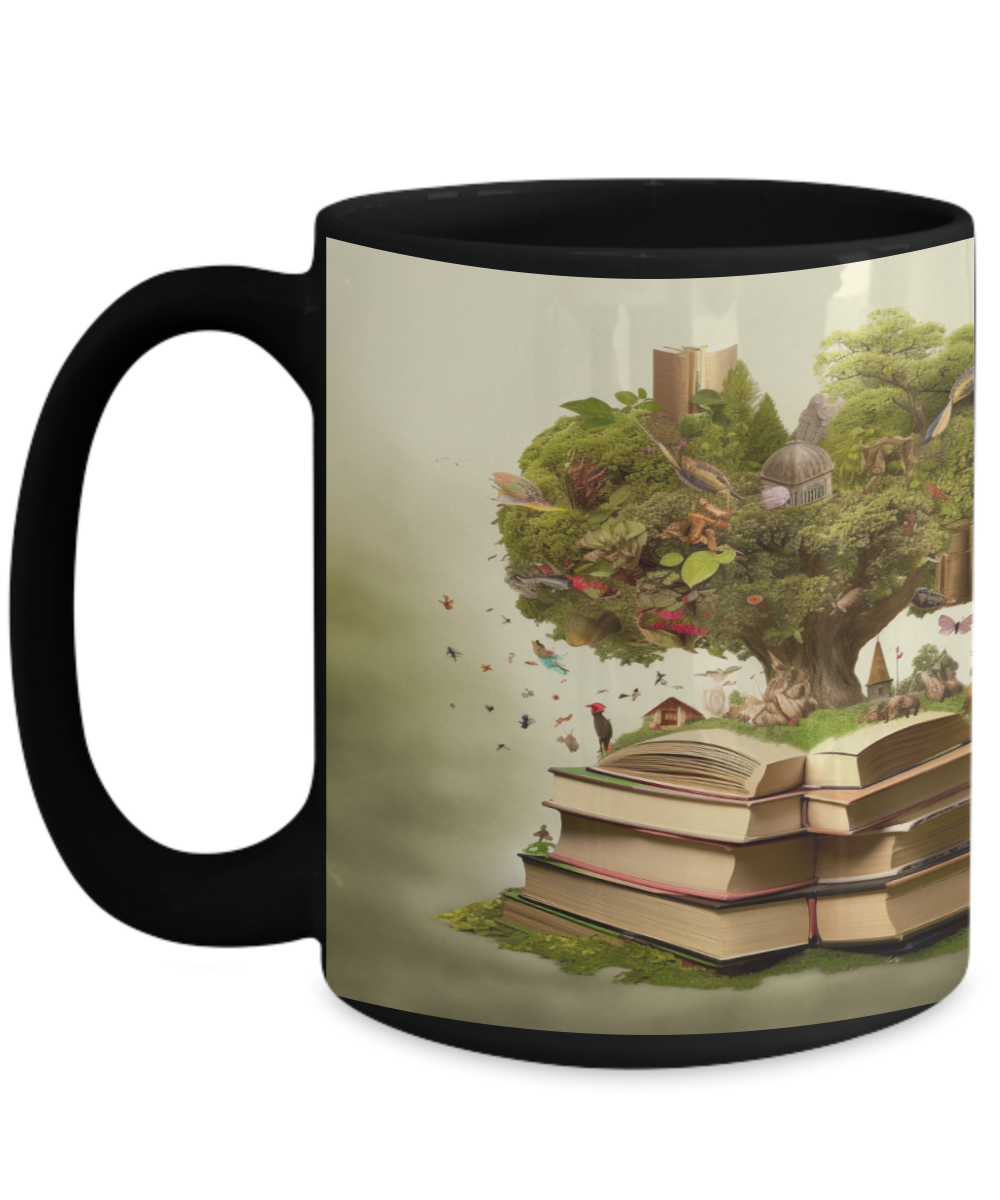 Book Love #4 Ceramic Mug