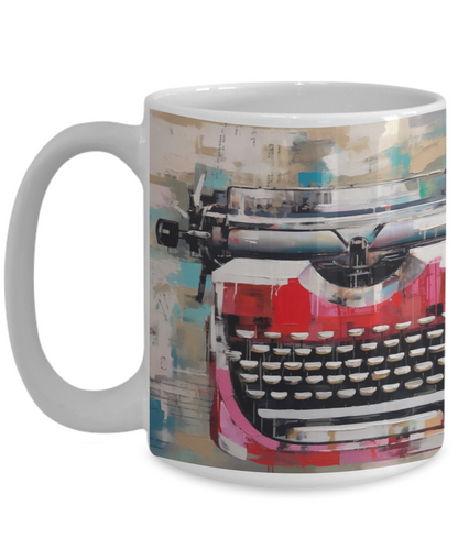 Typewriter #4 Ceramic Mug