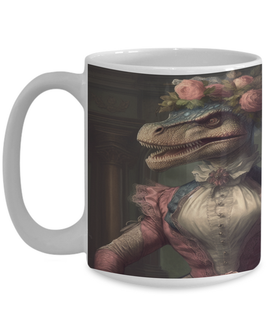 Dapper Dino Ladies #1 Ceramic Mug